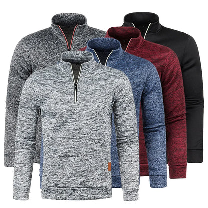 Winter Long Sleeve Zipper Sport Shirt Men Fitness Gym Shirts Men's Thermal Running t Shirt Pullover Men Gym Clothing Sportswear