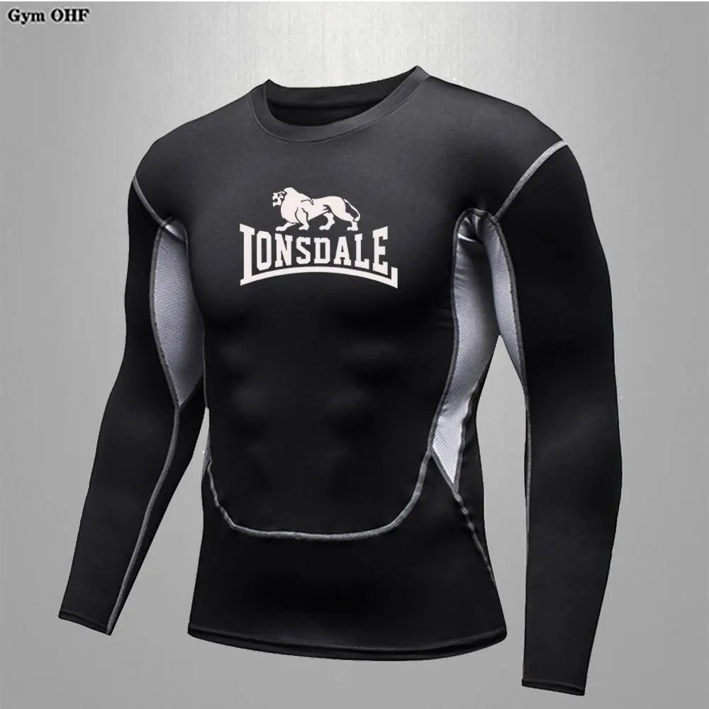 Comppress T shirt Men MMA Rashguard Boxing Mens Muay Thai Kickboxing Jerseys Gym Fitness Training Sport Jiu Jitsu T shirts Man