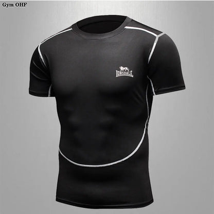 Comppress T shirt Men MMA Rashguard Boxing Mens Muay Thai Kickboxing Jerseys Gym Fitness Training Sport Jiu Jitsu T shirts Man