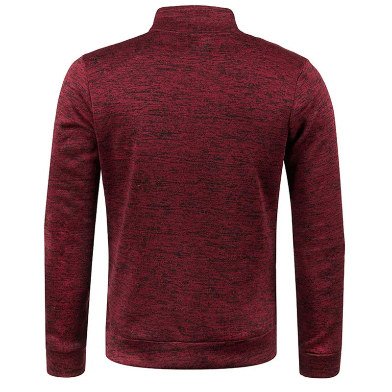 Winter Long Sleeve Zipper Sport Shirt Men Fitness Gym Shirts Men's Thermal Running t Shirt Pullover Men Gym Clothing Sportswear