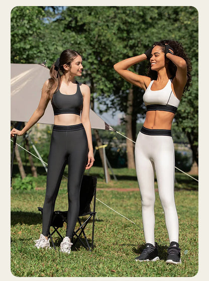 Running Tights for Women Yoga Leggings Slim Fitness Workout Pants Jogging Clothing