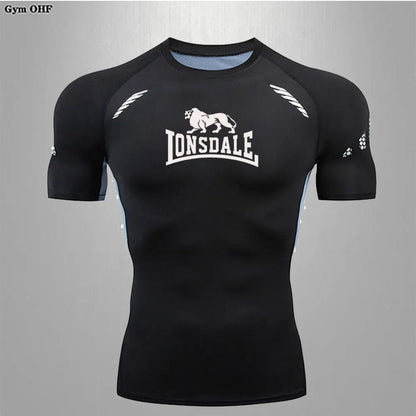 Comppress T shirt Men MMA Rashguard Boxing Mens Muay Thai Kickboxing Jerseys Gym Fitness Training Sport Jiu Jitsu T shirts Man