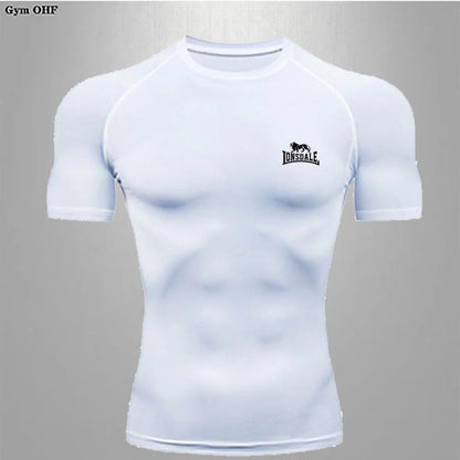 Comppress T shirt Men MMA Rashguard Boxing Mens Muay Thai Kickboxing Jerseys Gym Fitness Training Sport Jiu Jitsu T shirts Man