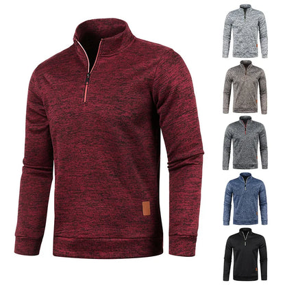 Winter Long Sleeve Zipper Sport Shirt Men Fitness Gym Shirts Men's Thermal Running t Shirt Pullover Men Gym Clothing Sportswear