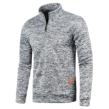 Winter Long Sleeve Zipper Sport Shirt Men Fitness Gym Shirts Men's Thermal Running t Shirt Pullover Men Gym Clothing Sportswear