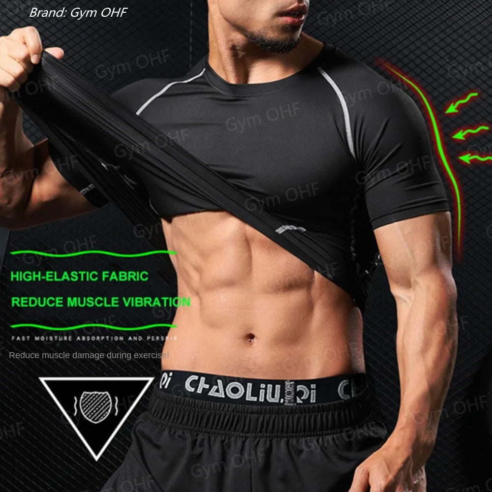 Comppress T shirt Men MMA Rashguard Boxing Mens Muay Thai Kickboxing Jerseys Gym Fitness Training Sport Jiu Jitsu T shirts Man