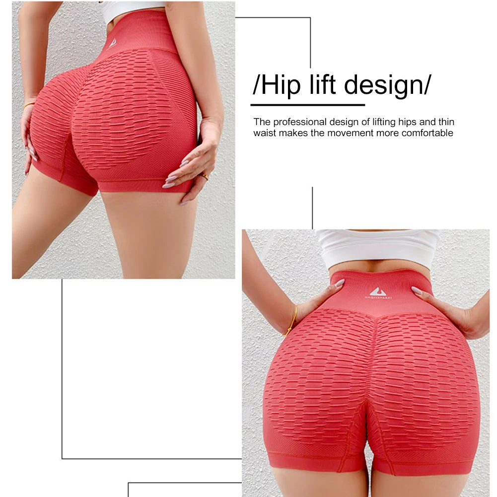 Women Sport Shorts High Waist Push Up Booty Workout Short Fitness Yoga Shorts Lift Butt Tights Fitness Hip Lifting Sportswear