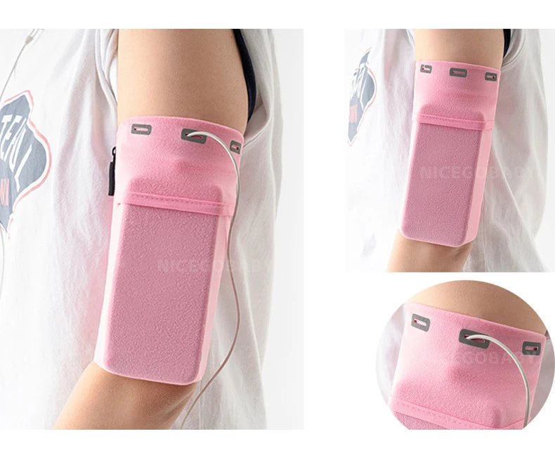 Sports mobile phone arm bag men's and women's outdoor fitness equipment running arm bag arm strap arm cover