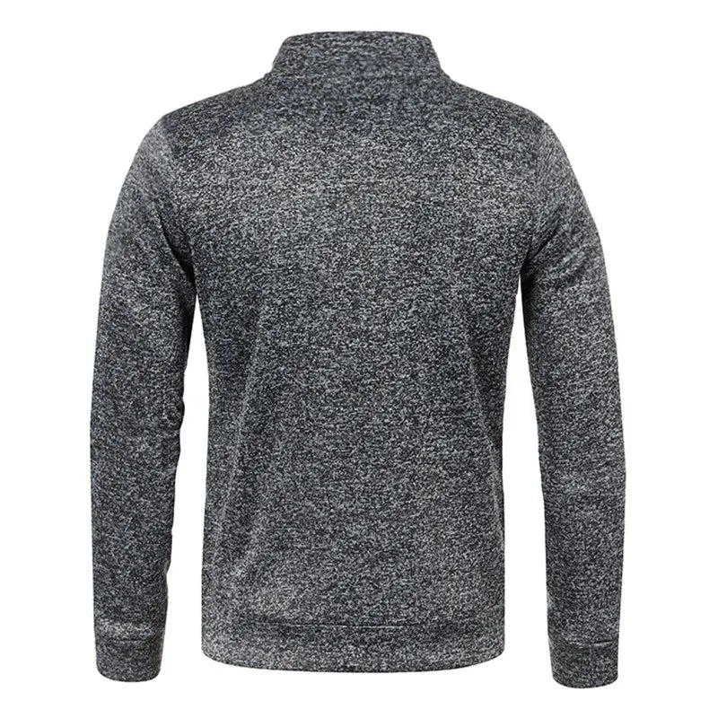 Winter Long Sleeve Zipper Sport Shirt Men Fitness Gym Shirts Men's Thermal Running t Shirt Pullover Men Gym Clothing Sportswear